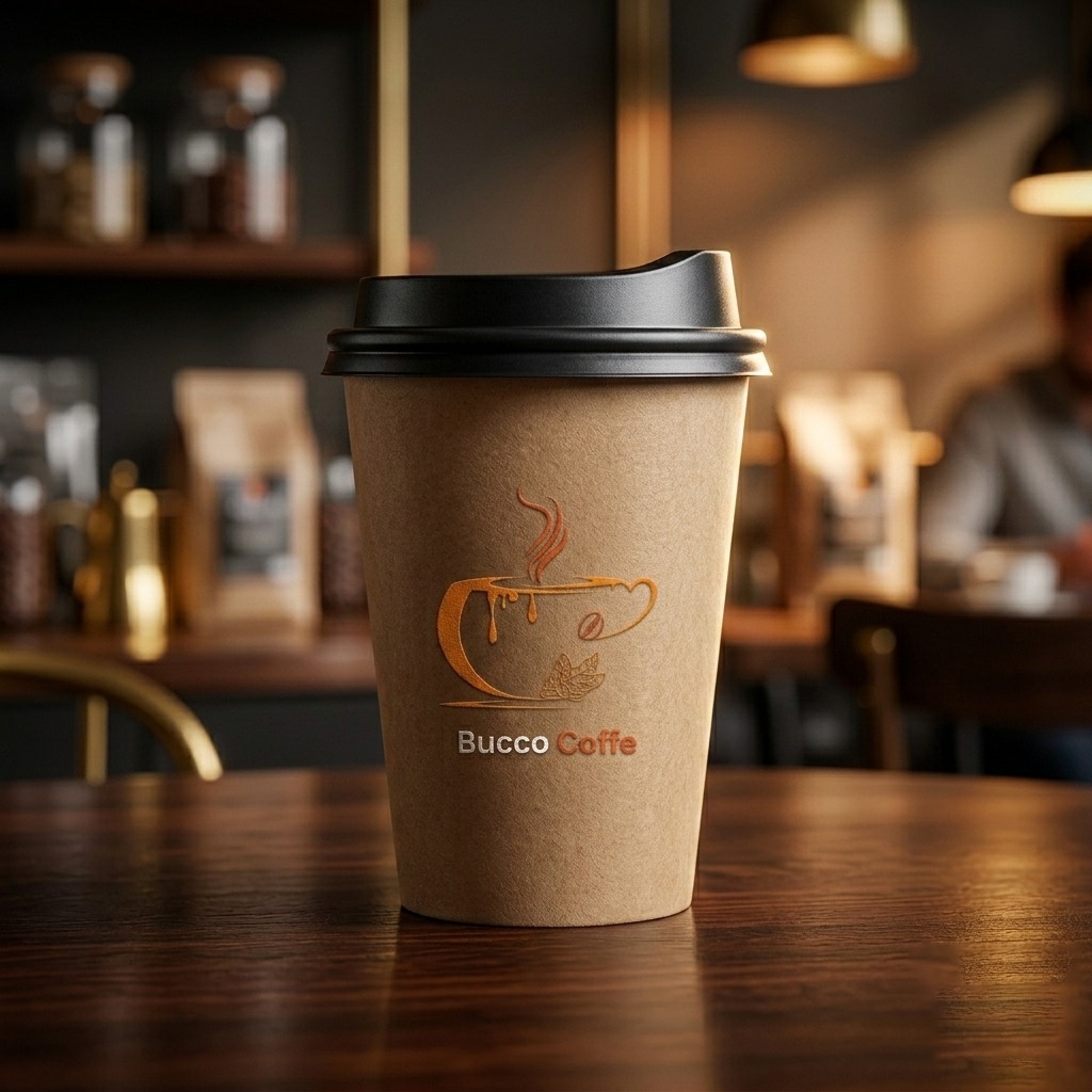 Bucco Coffee — Cup Mockup