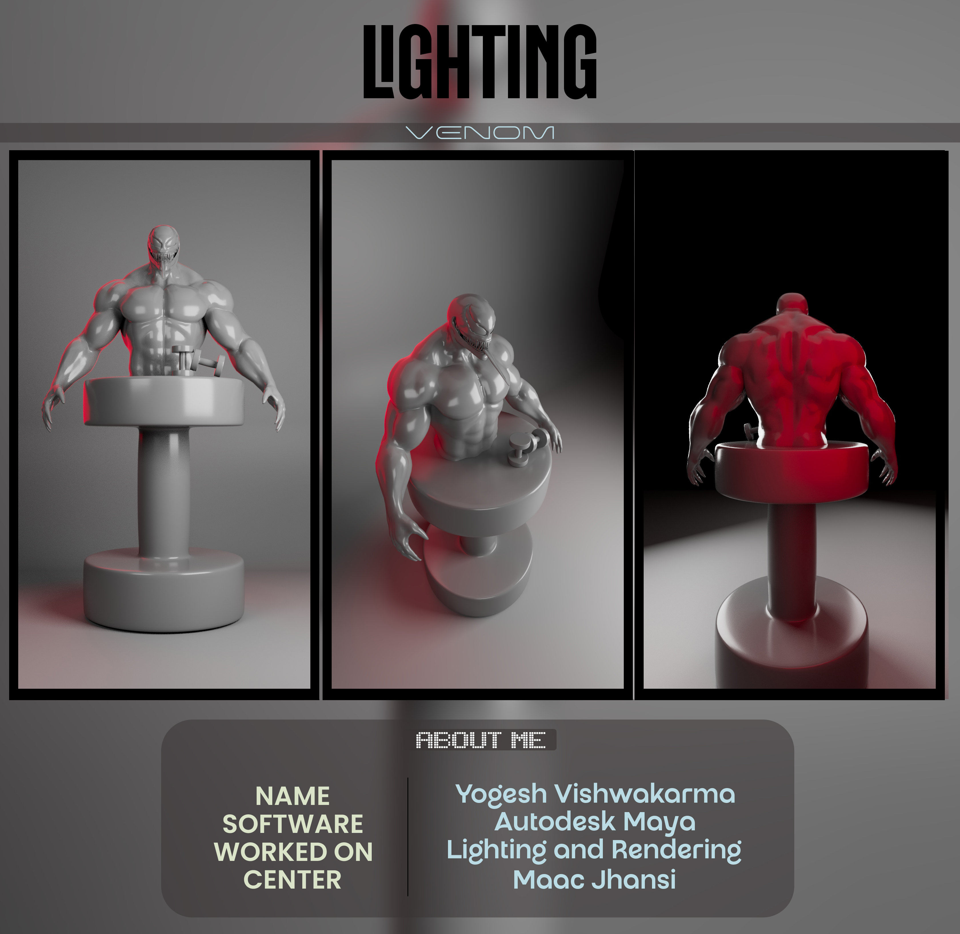 3D Lighting Study